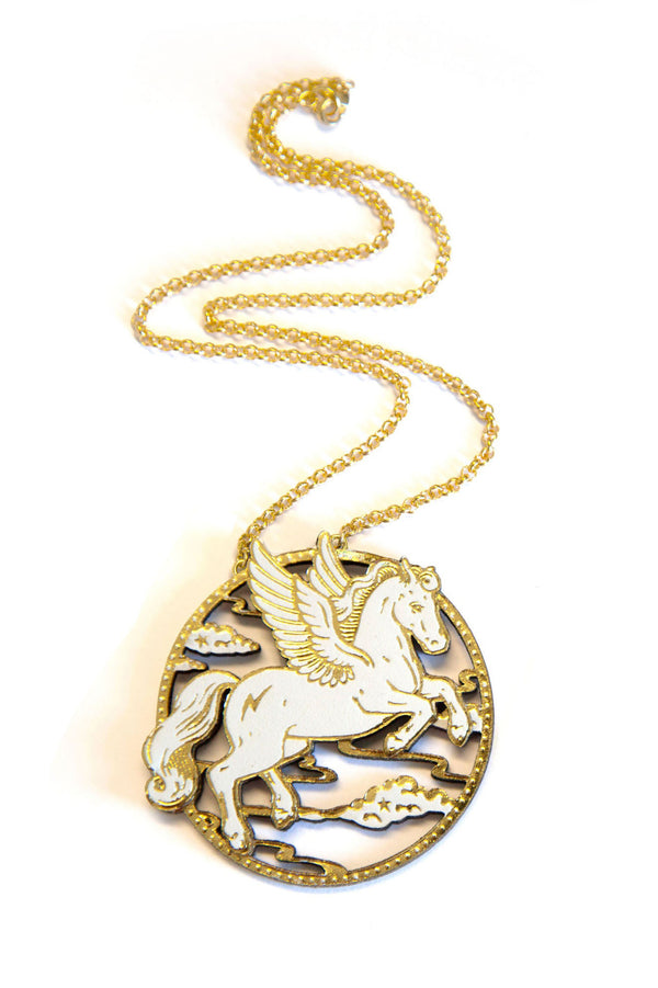 Rosita Bonita Pegasus Pendant Necklace