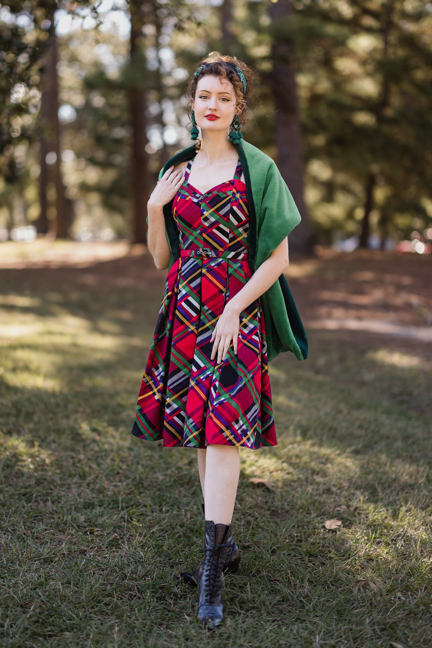 Getaway Dress - Mad Plaid - Final Sale 2 Getaway Dress - Mad Plaid - Final Sale 2