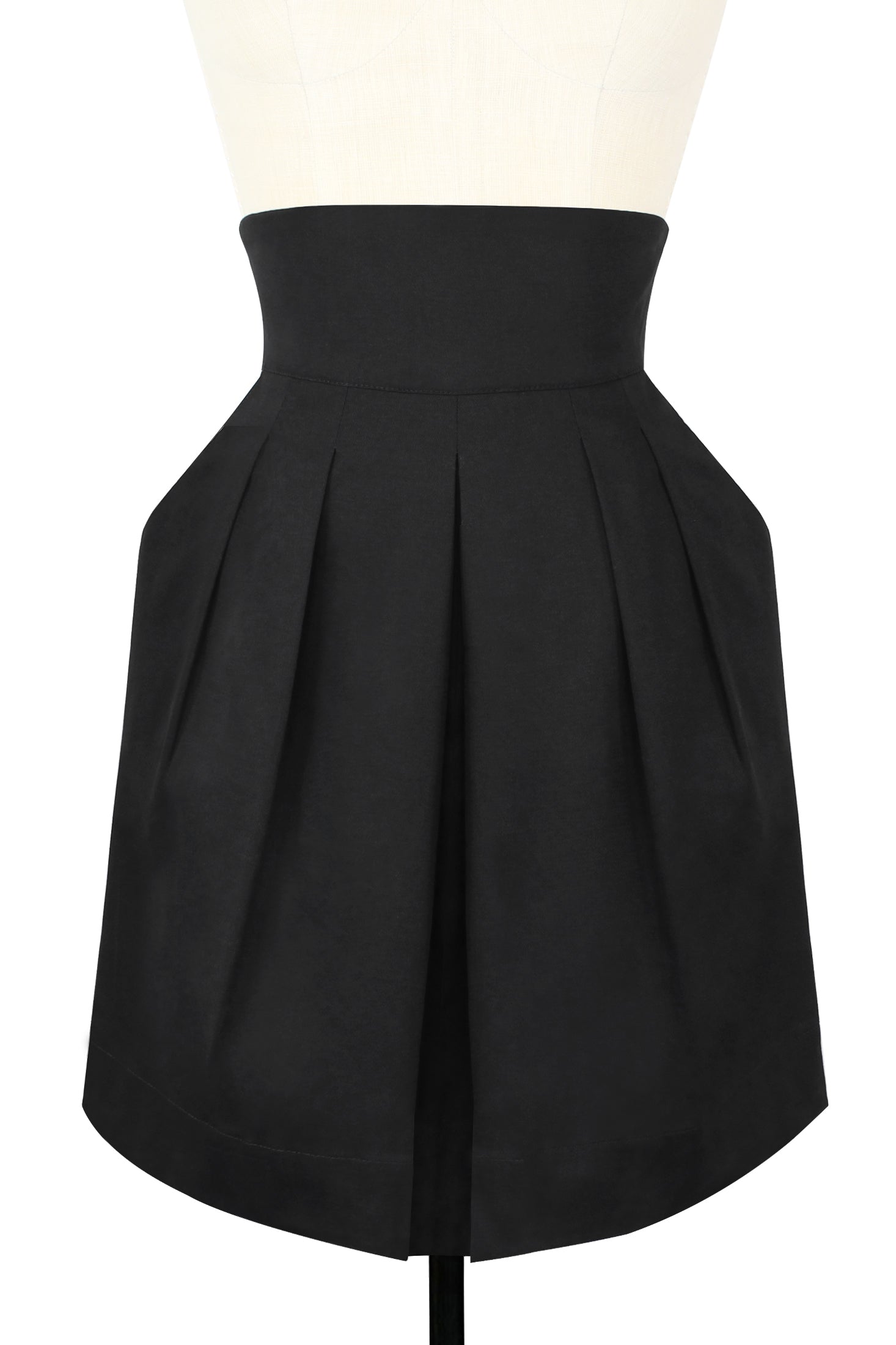 Tulip Mini Skirt - Stretch Cotton Twill - Final Sale 2 Tulip Mini Skirt - Stretch Cotton Twill - Final Sale 2