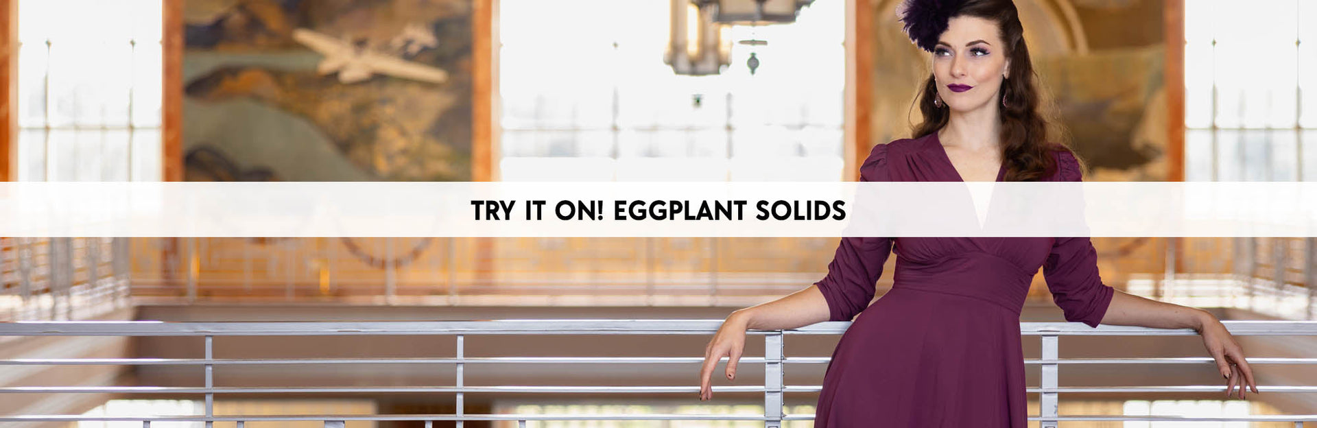 Collection Try On: Eggplant Solids