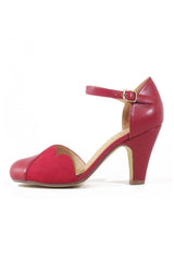 Chelsea Crew Lovers Heart Red Heels ##description##