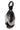 Ricki Designs Multi Beaded Fringe Wristlet - Black Silver