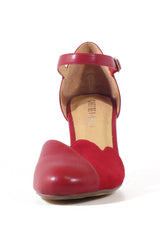 Chelsea Crew Lovers Heart Red Heels ##description##