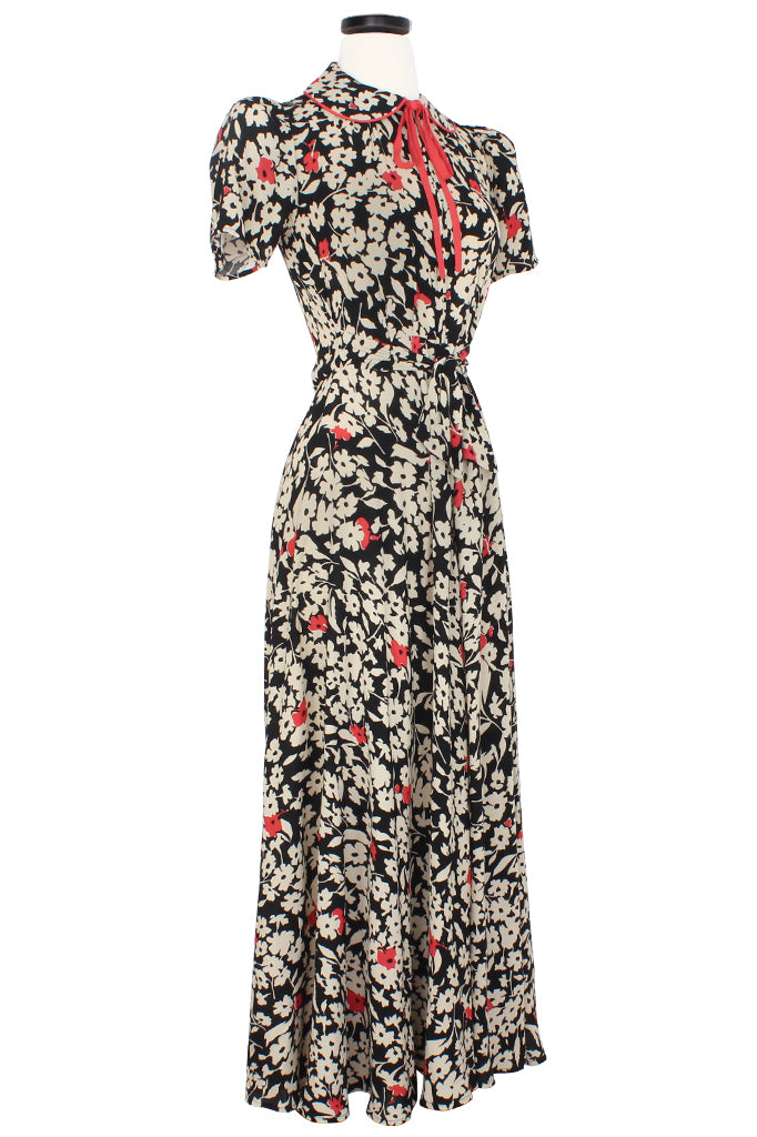 30s Dressing Gown - 1934 Floral