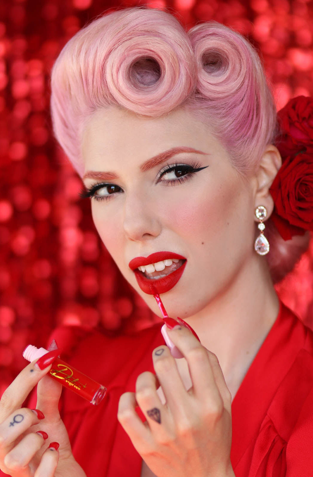 Dafna Beauty Perfect Red Liquid Lipstick - Final Sale