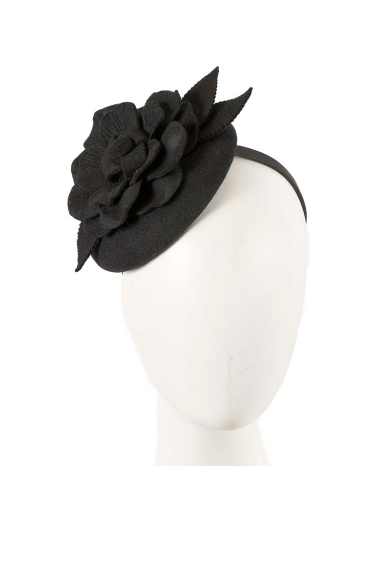 Cupid's Millinery Felt Pillbox Fascinator