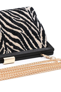 Urban Expressions Samira - Zebra Evening Bag