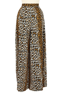 Belle Pants - 50's Leopard