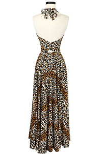 Helena Dress - 50's Leopard