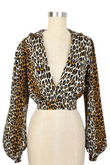 30's Hooded Jacket - 50's Leopard