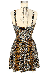 Minda Romper - 50's Leopard