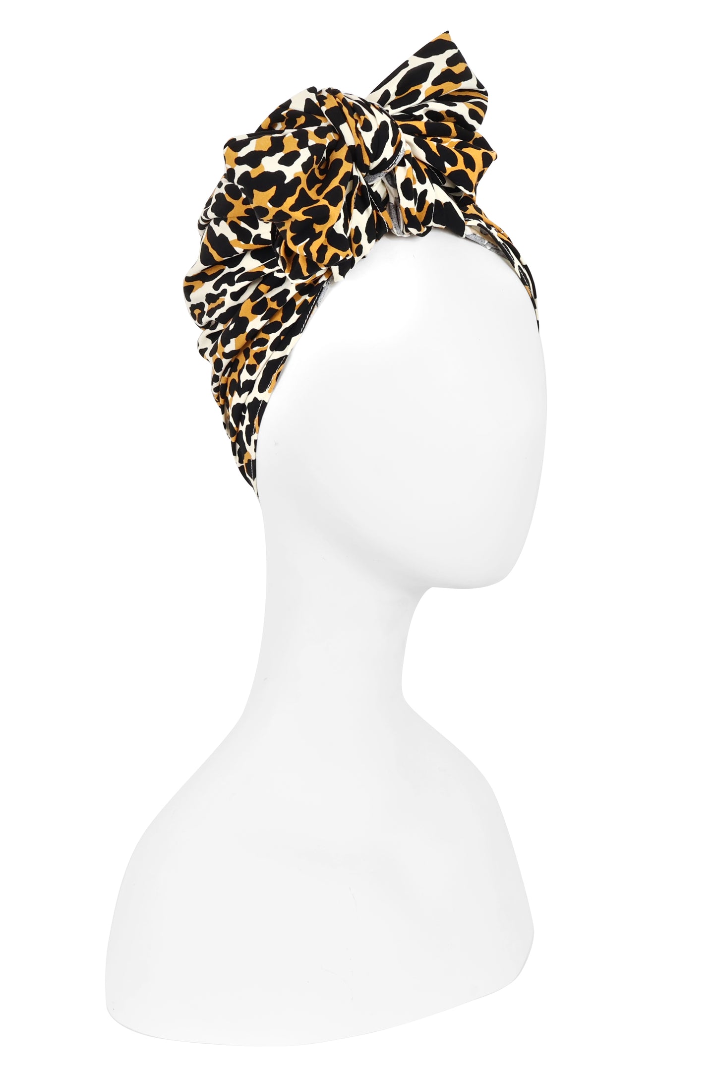 Wrap Scarf - 50's Leopard