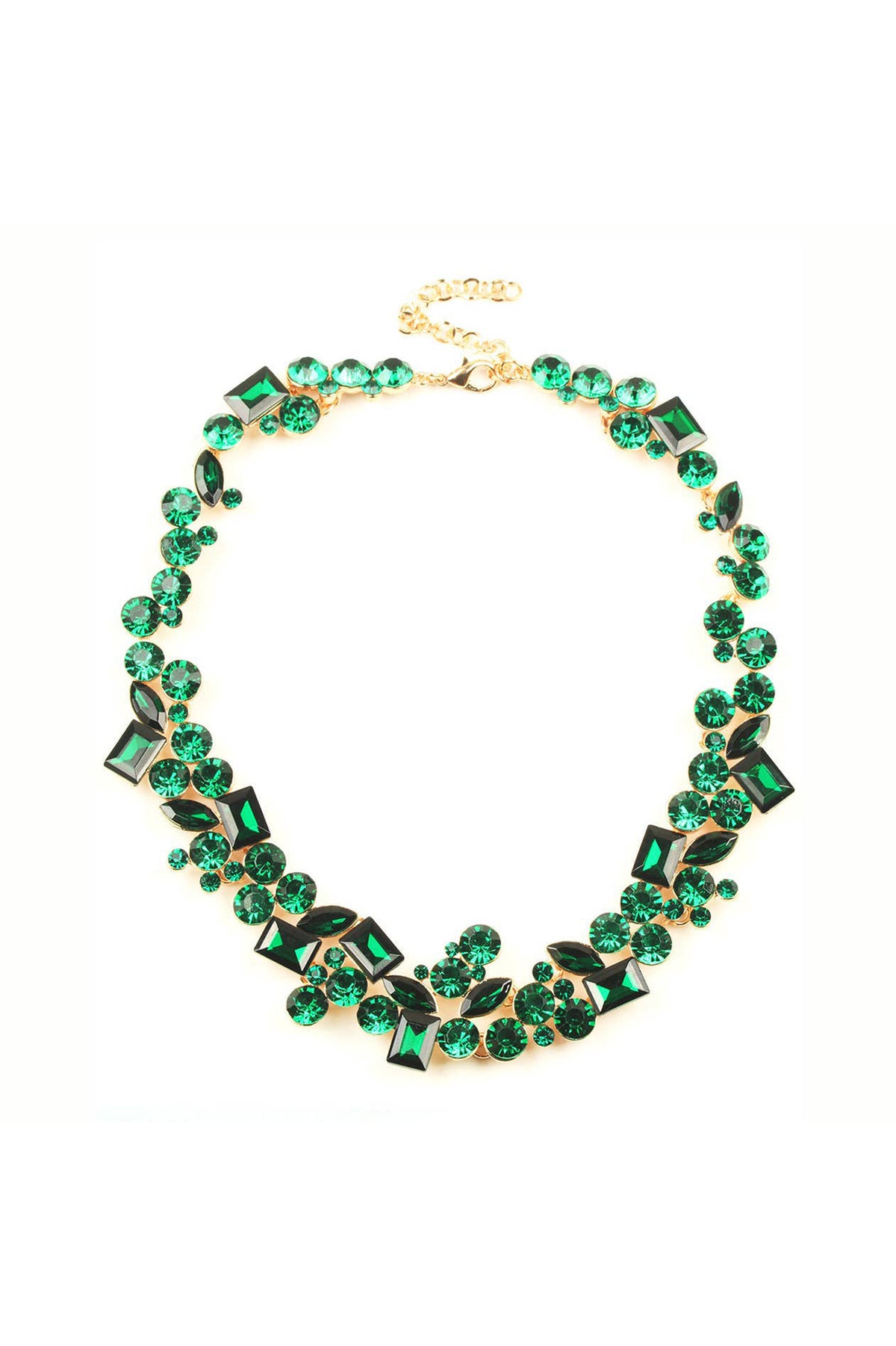 Eye Candy Green Collar Necklace