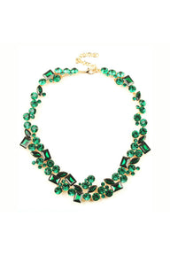 Eye Candy Green Collar Necklace
