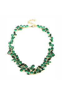 Eye Candy Green Collar Necklace