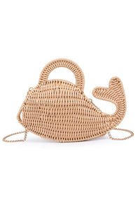 Urban Expressions Dory Fish Straw Clutch