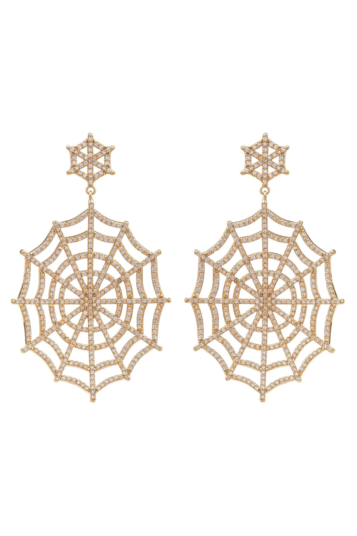 Eye Candy Charlotte Earrings - Gold