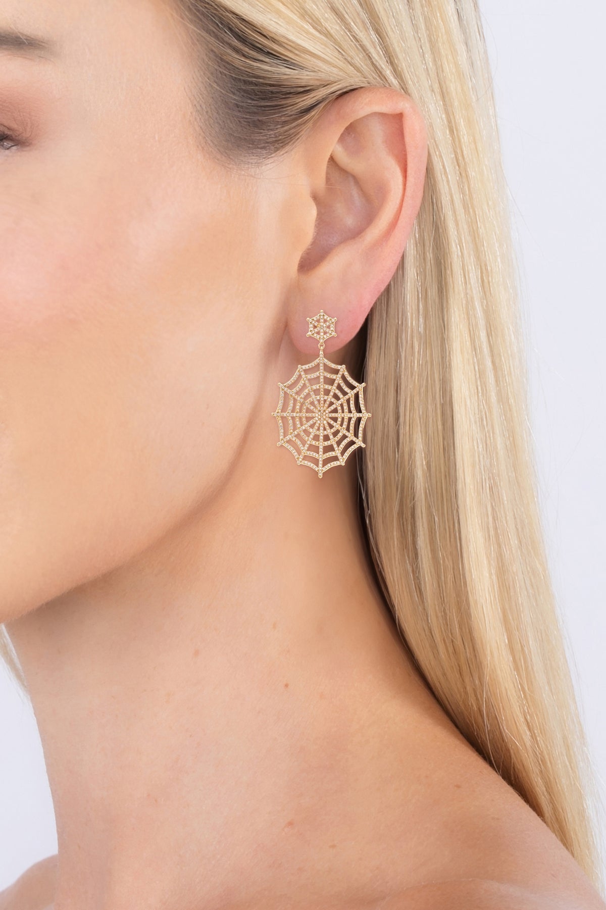 Eye Candy Charlotte Earrings - Gold