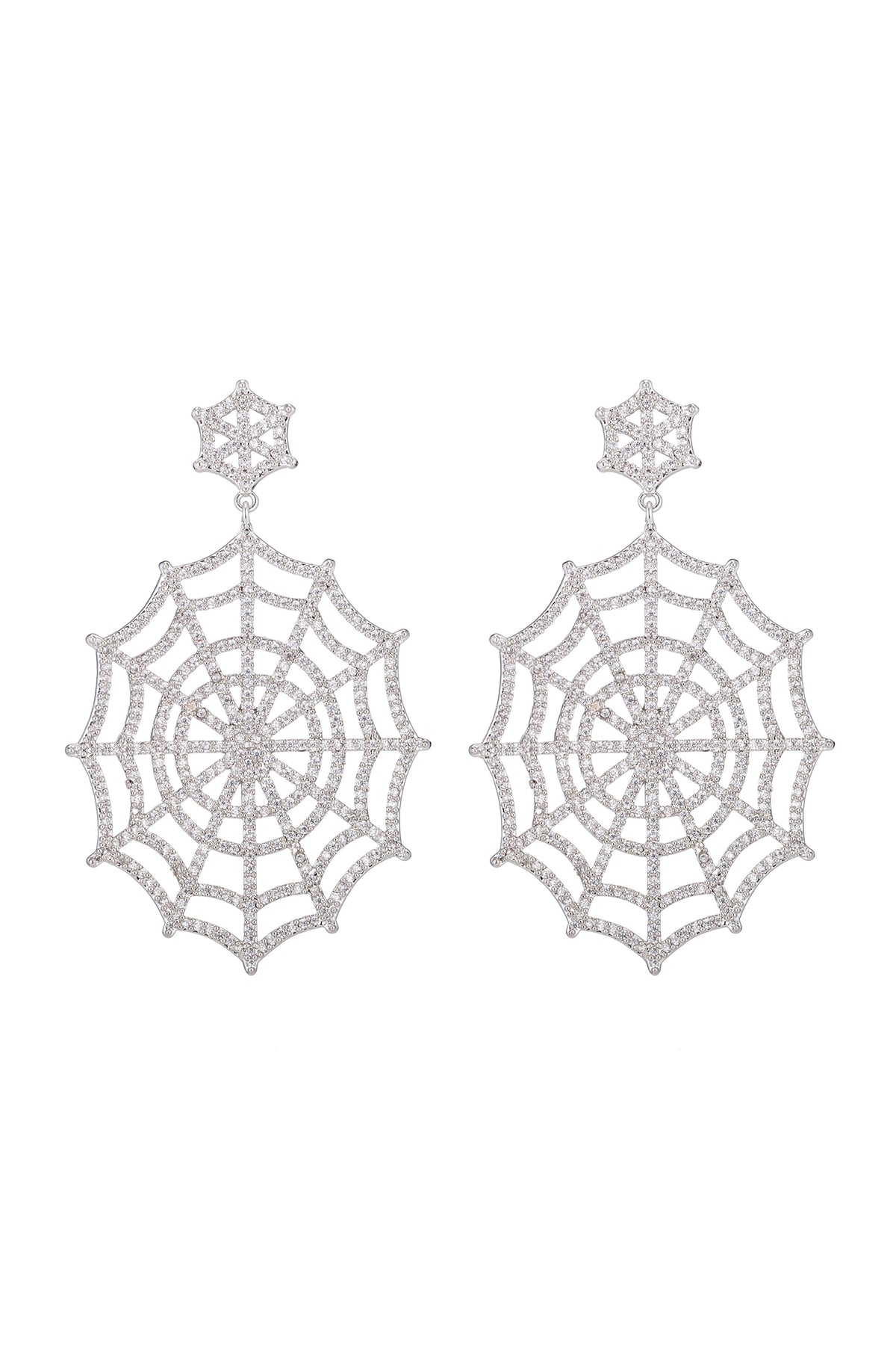 Eye Candy Charlotte Earrings - Silver
