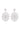Eye Candy Charlotte Earrings - Silver