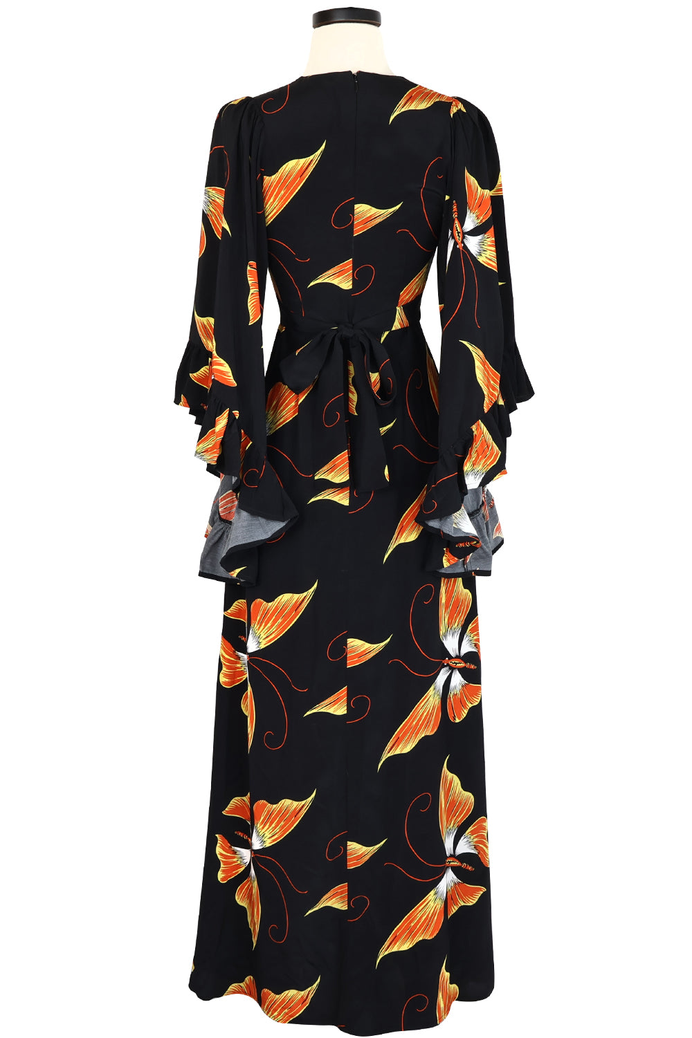 silk laundry butterfly dress Silk Laundry 90S SLIP DRESS