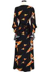 Butterfly Caftan Dress - Adrian Butterfly