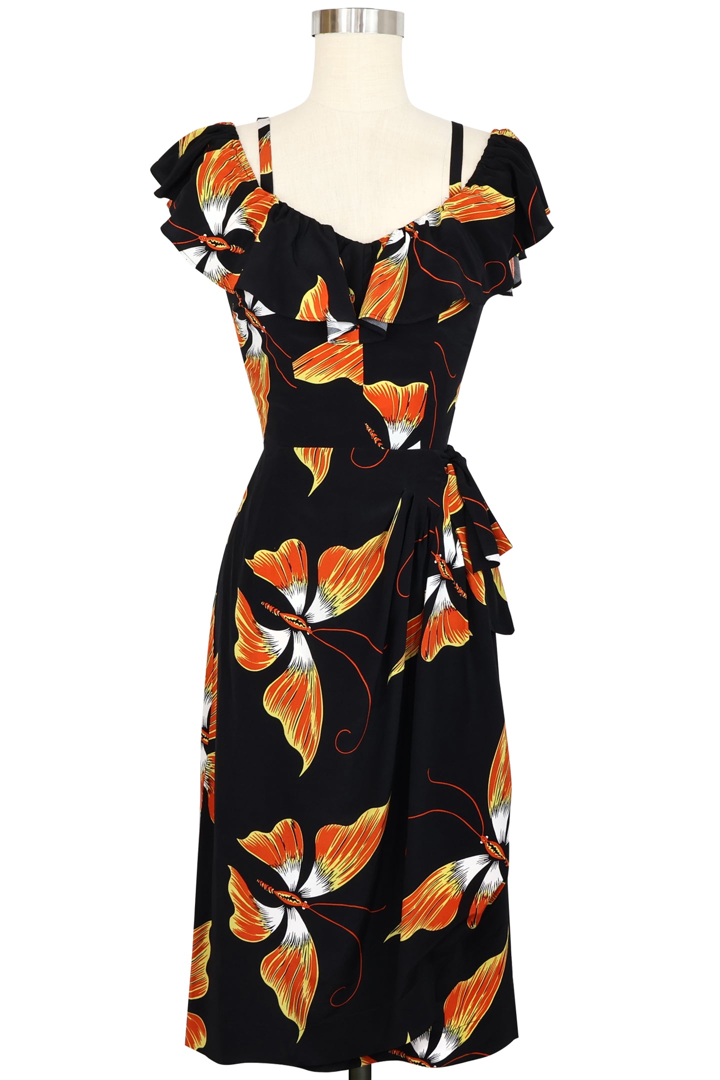 Hollywood Sarong Dress - Adrian Butterfly