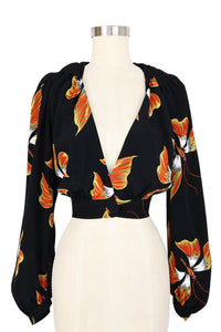 30s Hooded Jacket - Adrian Butterfly