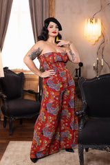 Belle Pants - Art Deco Swirls