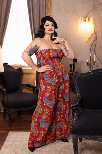 Belle Pants - Art Deco Swirls