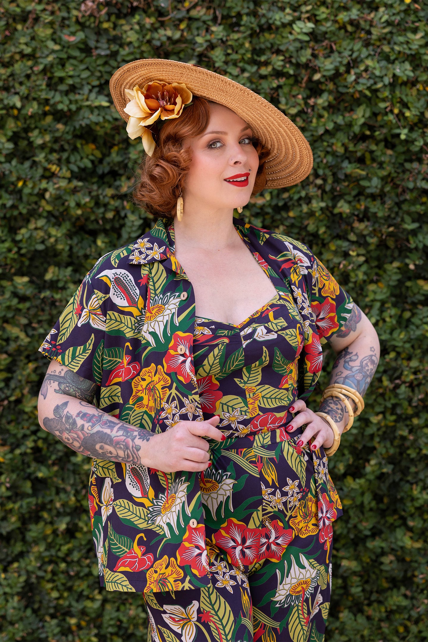 Freddy Shirt - Tiki Floral