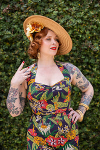 Lena Halter Top - Tiki Floral ##description##