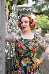 Annette Dress - Tiki Floral