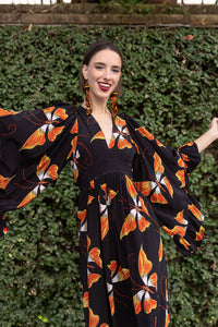 Butterfly Caftan Dress - Adrian Butterfly