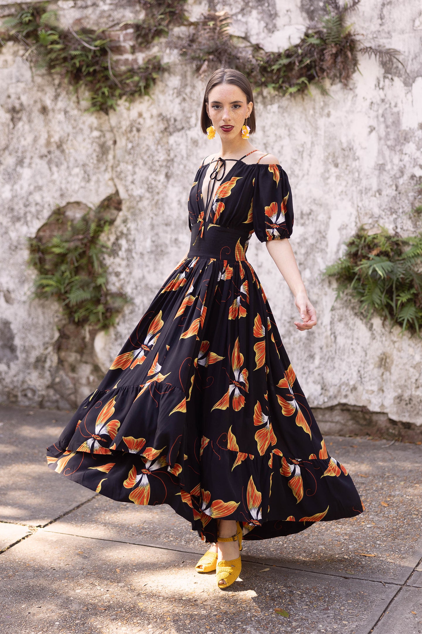 Mariposa Dress - Adrian Butterfly