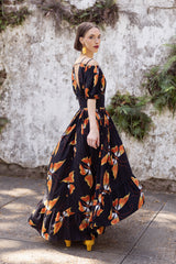 Mariposa Dress - Adrian Butterfly