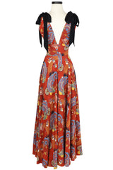 Toulouse Dress - Art Deco Swirls