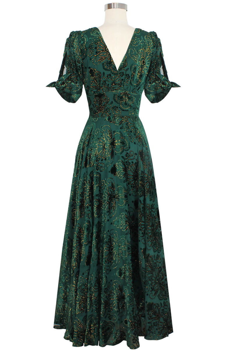 Stacia Dress - Baroque Velvet