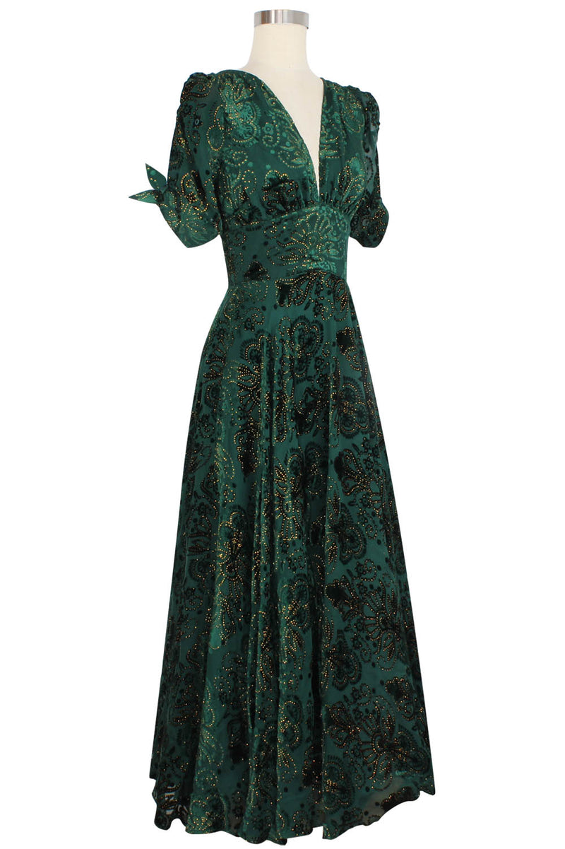 Stacia Dress - Baroque Velvet
