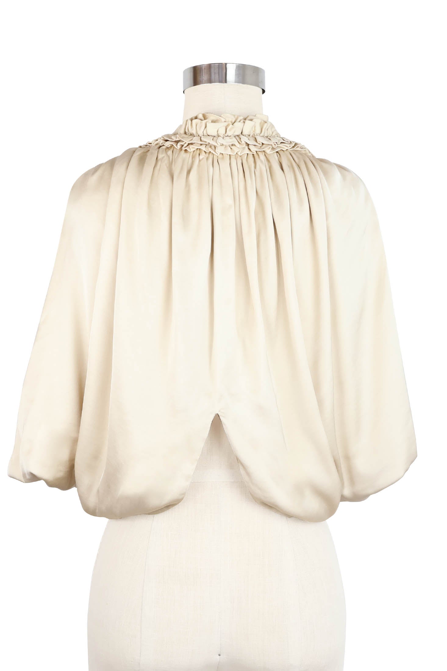 louren satin cape blouse Cape - Satin Saint satin Sleeve