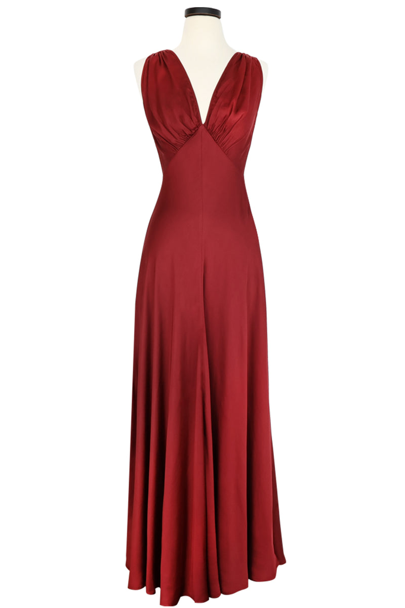 30s Bias Gown - Scarlet Starlet