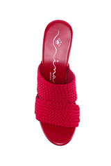 Nina Casino Sandals - Poppy Red