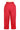 Short Capri Pant - Red Stretch Cotton