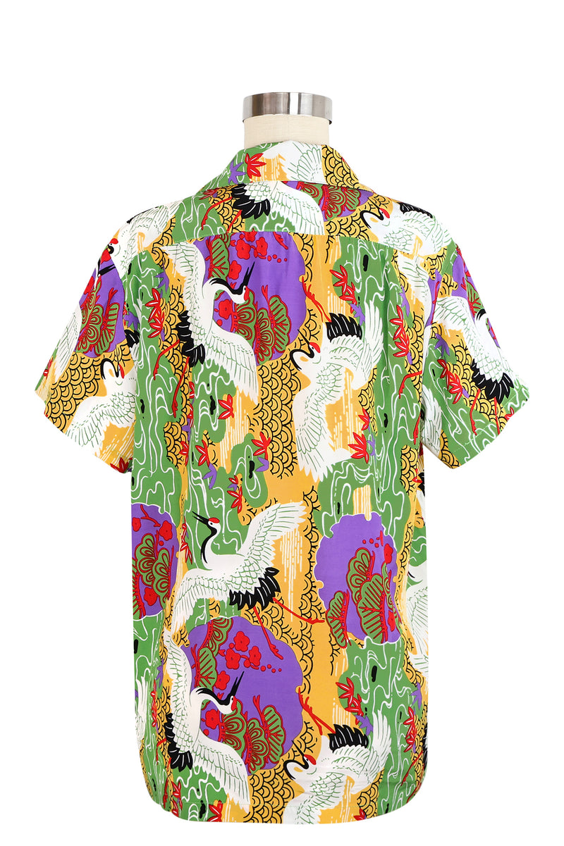 Freddy Shirt - Tropical Cranes