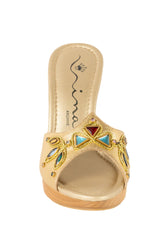 Nina Delight Heels - Gold ##description##