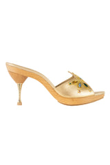 Nina Delight Heels - Gold ##description##