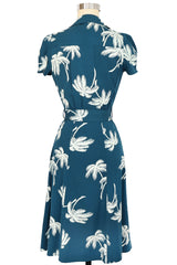 Sweetie Dress - Deep Teal Tropics