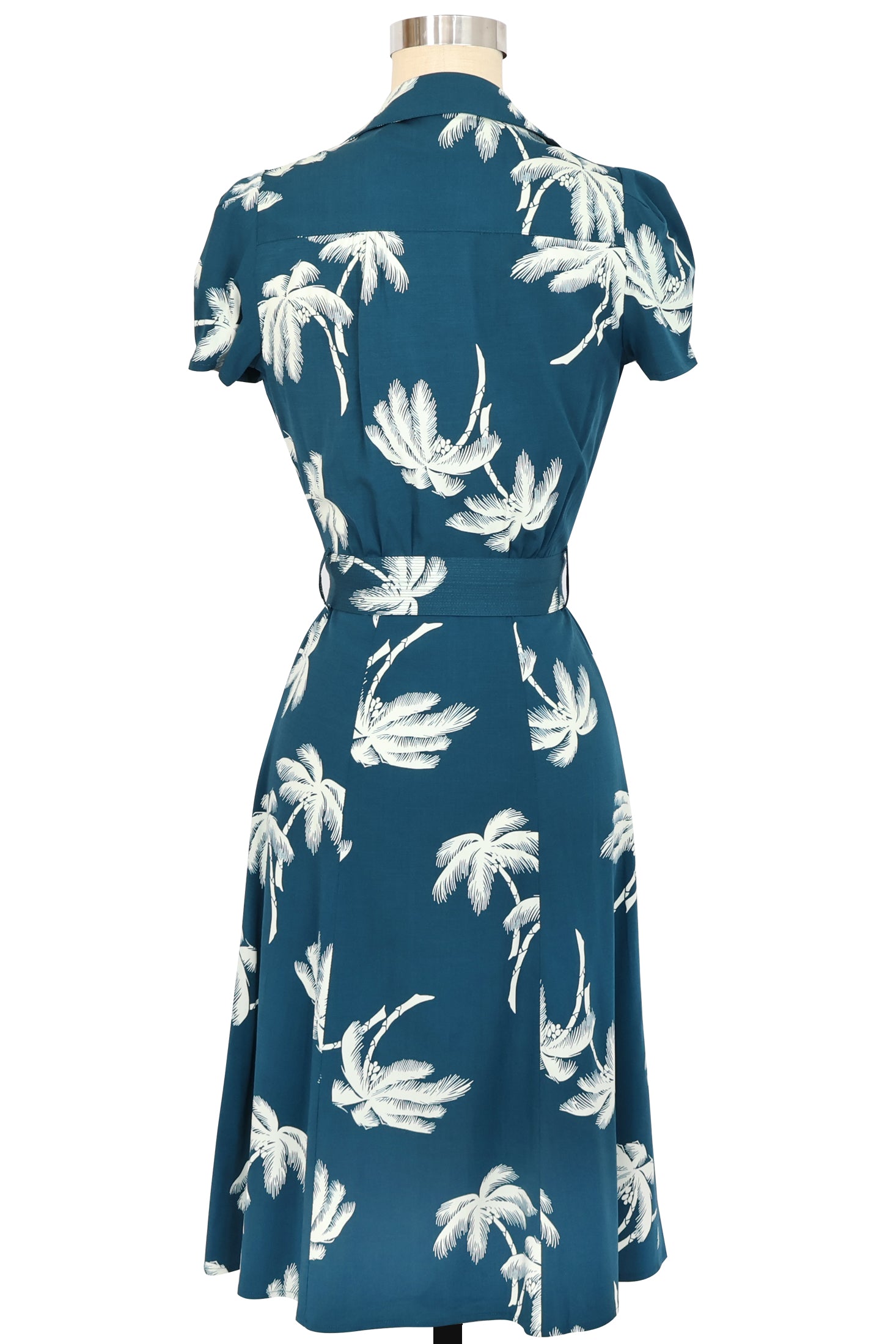Sweetie Dress - Deep Teal Tropics