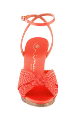 Nina Empire Heels - Coral