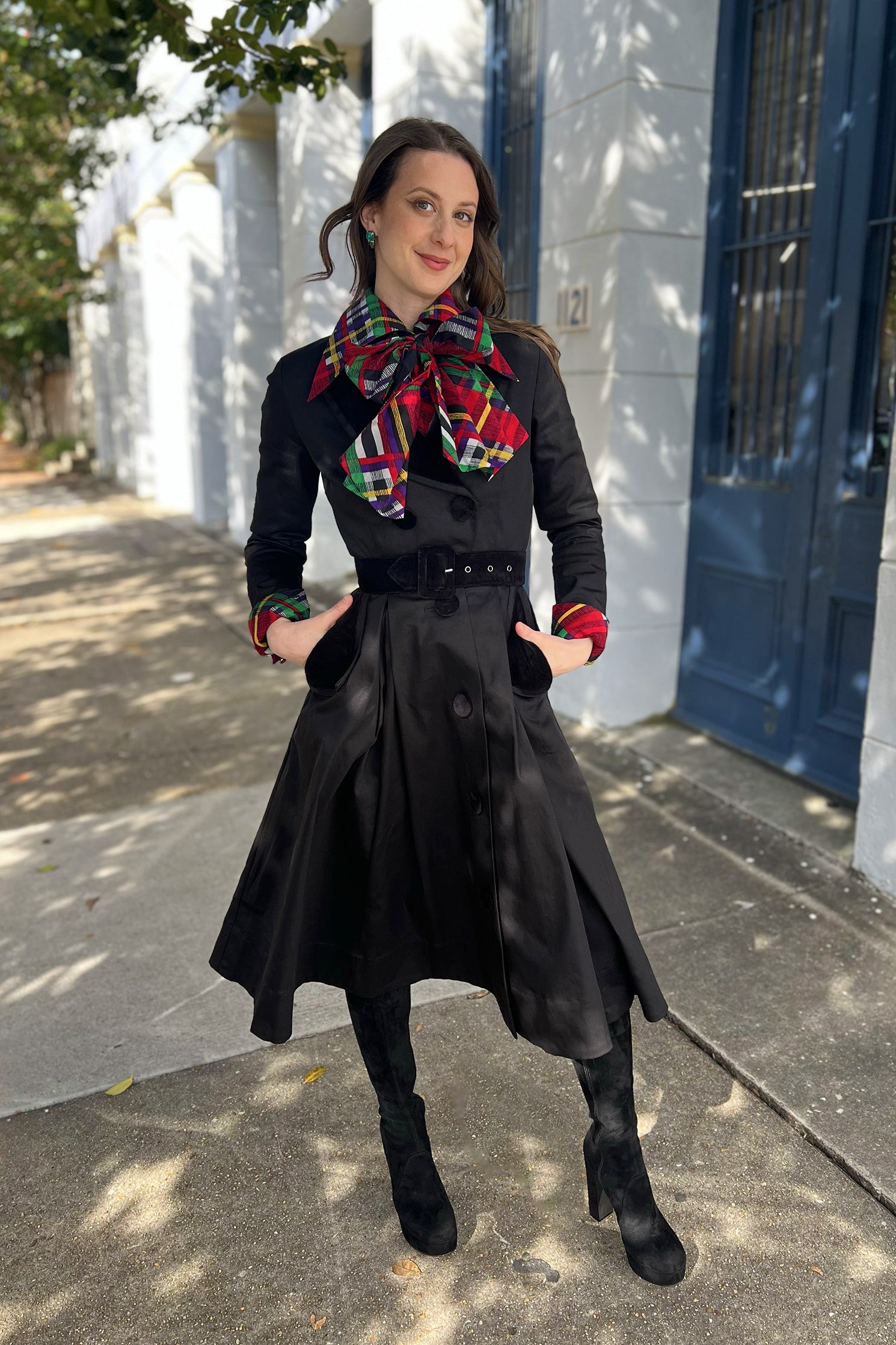Fontaine Coat Dress - Black - Final Sale 0 Fontaine Coat Dress - Black - Final Sale 0